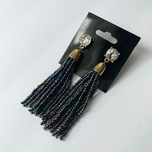 Iridescent Tassel Earrings